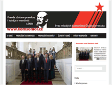 Tablet Screenshot of ksm.komsomol.cz