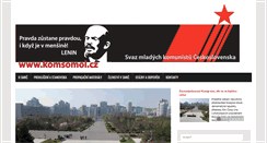Desktop Screenshot of cssr.komsomol.cz